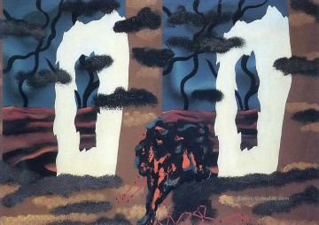 René Magritte Werke - ein Geschmack des Unsichtbaren 1927 René Magritte